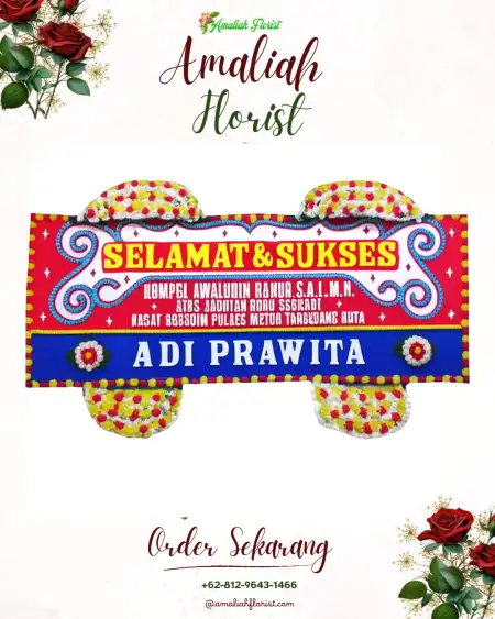 Papan Bunga Ucapan Selamat Muara